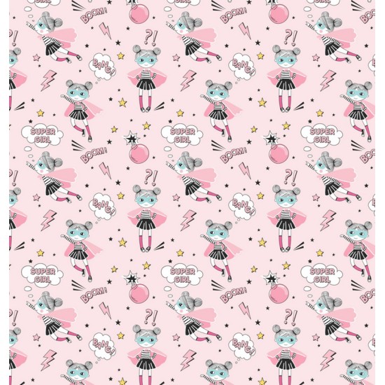 Σεντόνια Κούνιας Σετ Ballet Pink Cotton Cokitex (125x175) 3Τεμ