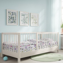 Σεντόνια Κούνιας Σετ Guitar Pink Cotton Cokitex (125x175) 3Τεμ