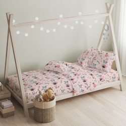 Πάπλωμα Παιδικό Μονό Σετ Ballet Pink Cotton Cokitex (160x240) 2Τεμ