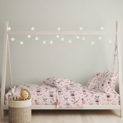 Πάπλωμα Παιδικό Μονό Σετ Ballet Pink Cotton Cokitex (160x240) 2Τεμ