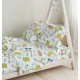 Πάπλωμα Παιδικό Μονό Σετ Jungle Blue Cotton Cokitex (160x240) 2Τεμ