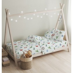 Πάπλωμα Παιδικό Μονό Σετ Oasis Green Cotton Cokitex (160x240) 2Τεμ Πάπλωμα Παιδικό Μονό Σετ Oasis Green Cotton Cokitex (160x240) 2Τεμ