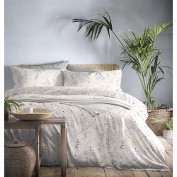 Σεντόνια Διπλά Σετ Marta Breath Gold Polycotton Cokitex (150x200+25 ) Με Λάστιχο 4Τεμ
