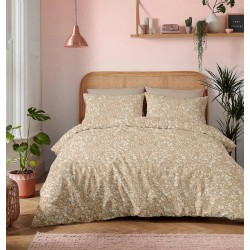 Σεντόνια Φανελένια Διπλά Σετ Primo Mocca Cotton Cokitex (200x260) 4Τεμ