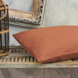 Μαξιλαροθήκες Σετ Power Nap Premium Brown Cokitex (50x70) 2Τεμ