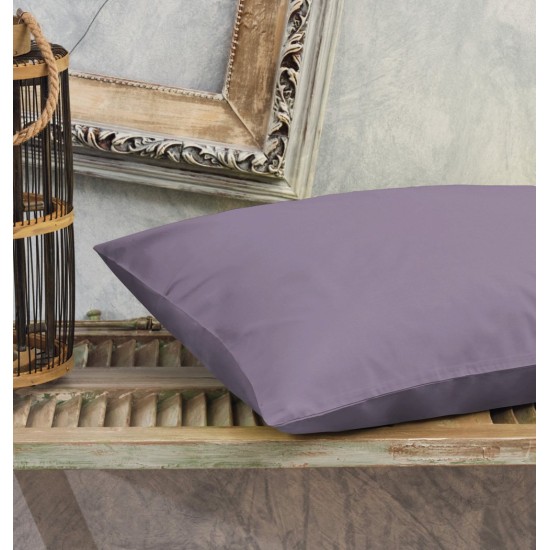 Μαξιλαροθήκες Σετ Power Nap Premium D.Grey Cokitex (50x70) 2Τεμ