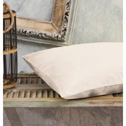 Μαξιλαροθήκες Σετ Power Nap Premium Ivory Cokitex (50x70) 2Τεμ