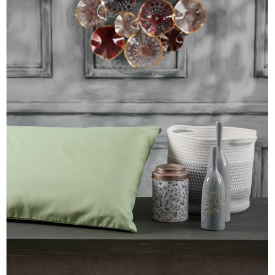 Μαξιλαροθήκες Σετ Power Nap Premium Sage Cokitex (50x70) 2Τεμ