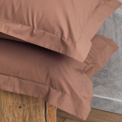 Μαξιλαροθήκες Σετ Melody Coffee 200TC Percale Cotton Cokitex (50x70) 2Τεμ