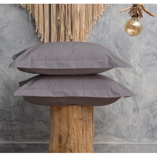 Μαξιλαροθήκες Σετ Melody Elephant 200TC Percale Cotton Cokitex (50x70) 2Τεμ