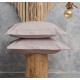 Μαξιλαροθήκες Σετ Melody Grey 200TC Percale Cotton Cokitex (50x70) 2Τεμ