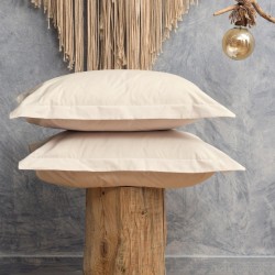 Μαξιλαροθήκες Σετ Melody Ivory 200TC Percale Cotton Cokitex (50x70) 2Τεμ