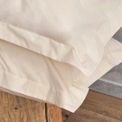 Μαξιλαροθήκες Σετ Melody Ivory 200TC Percale Cotton Cokitex (50x70) 2Τεμ