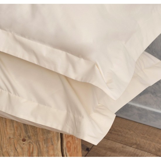 Μαξιλαροθήκες Σετ Melody Ivory 200TC Percale Cotton Cokitex (50x70) 2Τεμ