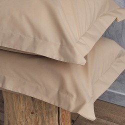 Μαξιλαροθήκες Σετ Melody Beige 200TC Percale Cotton Cokitex (50x70) 2Τεμ