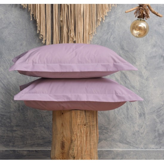 Μαξιλαροθήκες Σετ Melody Levanda 200TC Percale Cotton Cokitex (50x70) 2Τεμ
