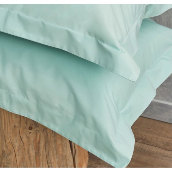 Μαξιλαροθήκες Σετ Melody Mint 200TC Percale Cotton Cokitex (50x70) 2Τεμ