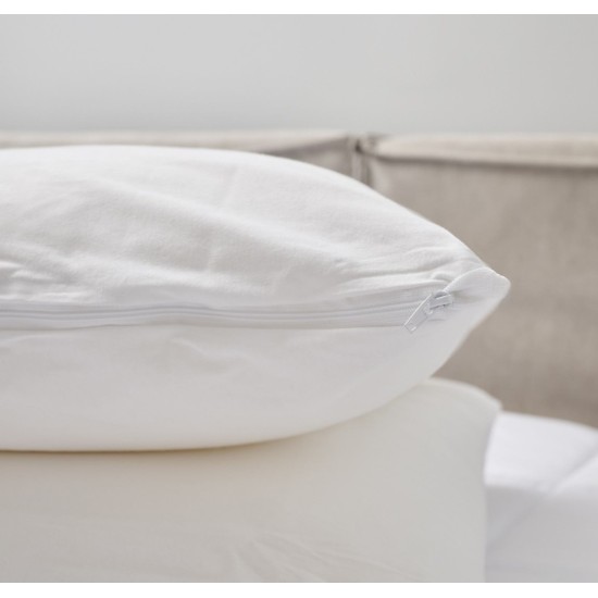 Επίστρωμα Μαξιλαριών Σετ Αδιάβροχα Jersey Cotton Cokitex (50x70) 1Τεμ