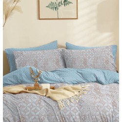 Παπλωματοθήκη Μονή Marta Dante L.Blue Polycotton Cokitex (165x245) 1Τεμ