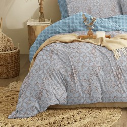 Παπλωματοθήκη Υπέρδιπλη Marta Dante L.Blue Polycotton Cokitex (225x245) 1Τεμ Παπλωματοθήκη Υπέρδιπλη Marta Dante L.Blue Polycotton Cokitex (225x245) 1Τεμ