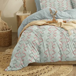 Παπλωματοθήκη Υπέρδιπλη Marta Loom Mint Polycotton Cokitex (225x245) 1Τεμ Παπλωματοθήκη Υπέρδιπλη Marta Loom Mint Polycotton Cokitex (225x245) 1Τεμ