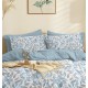 Παπλωματοθήκη Υπέρδιπλη Marta Filo Blue Polycotton Cokitex (225x245) 1Τεμ