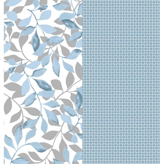 Παπλωματοθήκη Υπέρδιπλη Marta Filo Blue Polycotton Cokitex (225x245) 1Τεμ
