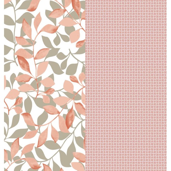 Παπλωματοθήκη Μονή Marta Filo Rose Polycotton Cokitex (165x245) 1Τεμ