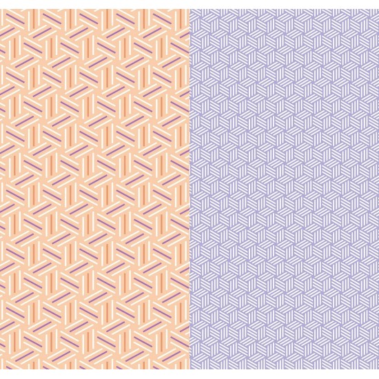 Παπλωματοθήκη Υπέρδιπλη Marta Zig Salmon Polycotton Cokitex (225x245) 1Τεμ