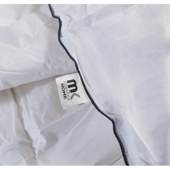 Πάπλωμα Υπέρδιπλο Ειδύλλιο White TC233 Cotton Cokitex (220x240) 1Τεμ