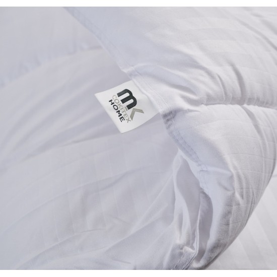 Πάπλωμα King Size Calme White Stripe Micro Cokitex (260x240) 1Τεμ