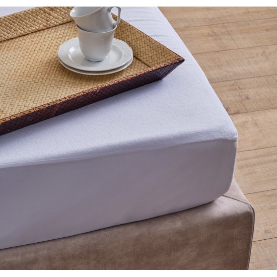 Επίστρωμα Αδιάβροχο King Size Polycotton  Cokitex (200x200+30) 1Τεμ