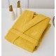 Μπουρνούζι Με Γιακά Bathrobes Pure Yellow Cotton Cokitex 1Τεμ