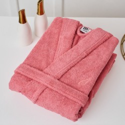 Μπουρνούζι Με Γιακά Bathrobes Pure Rose Cotton Cokitex 1Τεμ Μπουρνούζι Με Γιακά Bathrobes Pure Rose Cotton Cokitex 1Τεμ