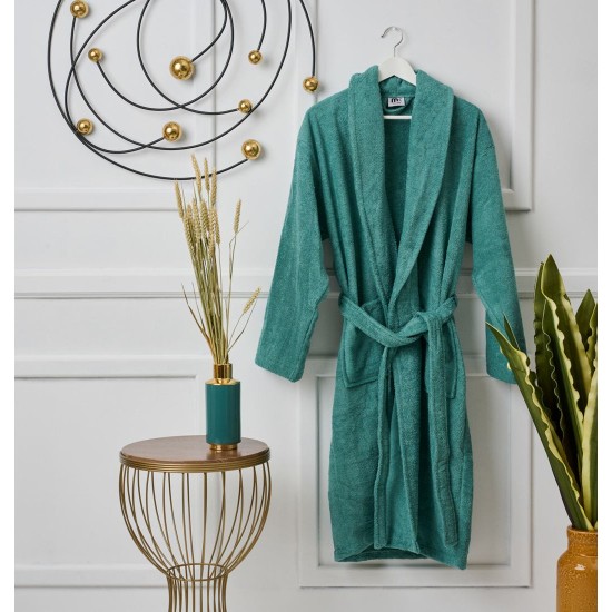 Μπουρνούζι Με Γιακά Bathrobes Pure Aqua Cotton Cokitex 1Τεμ