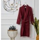 Μπουρνούζι Με Γιακά Bathrobes Pure Burgundy Cotton Cokitex 1Τεμ