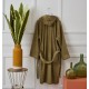 Μπουρνούζι Με Κουκούλα Bathrobes Pure Olive Cotton Cokitex 1Τεμ
