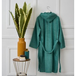 Μπουρνούζι Με Κουκούλα Bathrobes Pure Aqua Cotton Cokitex 1Τεμ