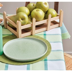 Τραπεζομάντηλο Cloe Green Νηματοβαφή Cotton Cokitex (140x180) 1Τεμ