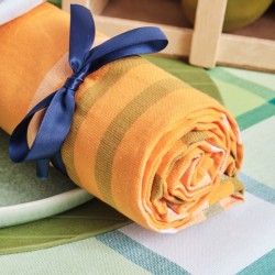 Τραπεζομάντηλο Cute Orange Νηματοβαφή Cotton Cokitex (140x140) 1Τεμ