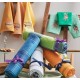 Τραπεζομάντηλο Summer Blue Νηματοβαφή Cotton Cokitex (140x140) 1Τεμ