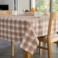 Τραπεζομάντηλο Multi Line Vivi Brown Cokitex (140x140) 1Τεμ