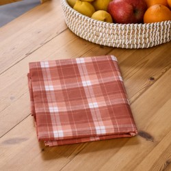 Τραπεζομάντηλο Multi Line Vivi Teraccota Cokitex (140x140) 1Τεμ