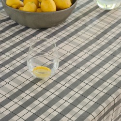 Τραπεζομάντηλο Multi Line Linia Grey Cokitex (140x140) 1Τεμ