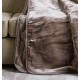 Κουβέρτα Βελουτέ Υπέρδιπλη Silk Touch Brown Velour Cokitex (220x240) 1Τεμ