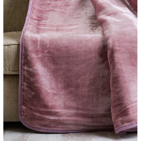 Κουβέρτα Βελουτέ Υπέρδιπλη Silk Touch Powder Velour Cokitex (220x240) 1Τεμ