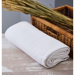 Κουβέρτα Πικέ Ημίδιπλη Summer Line White Cvc Cokitex (170x265) 1Τεμ