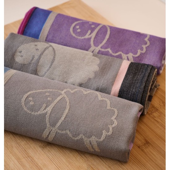 Ποτηρόπανα Σετ Pike Sheep Cotton Cokitex (50x70) 6Τεμ