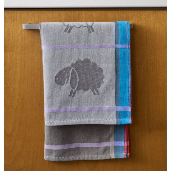 Ποτηρόπανα Σετ Pike Sheep Cotton Cokitex (50x70) 6Τεμ