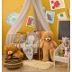 Σεντόνια Βρεφικά Κούνιας Σετ Baby Text Cotton Cokitex (120x160) 3Τεμ